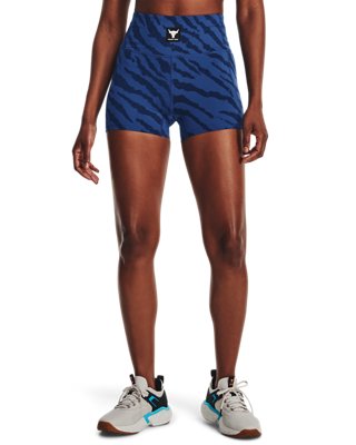 Women's Project Rock Meridian Training Ground Printed Shorts image number 0