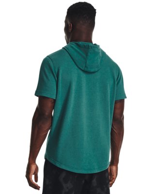 Men's Project Rock Terry Short Sleeve Hoodie | Under Armour