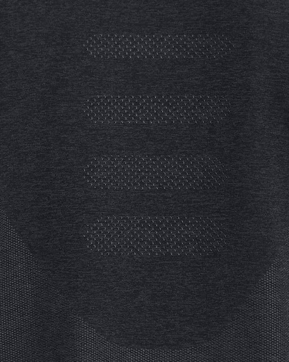 UA Seamless Stride Oberteil mit ¼ Zip für Herren, Gray, pdpMainDesktop image number 1