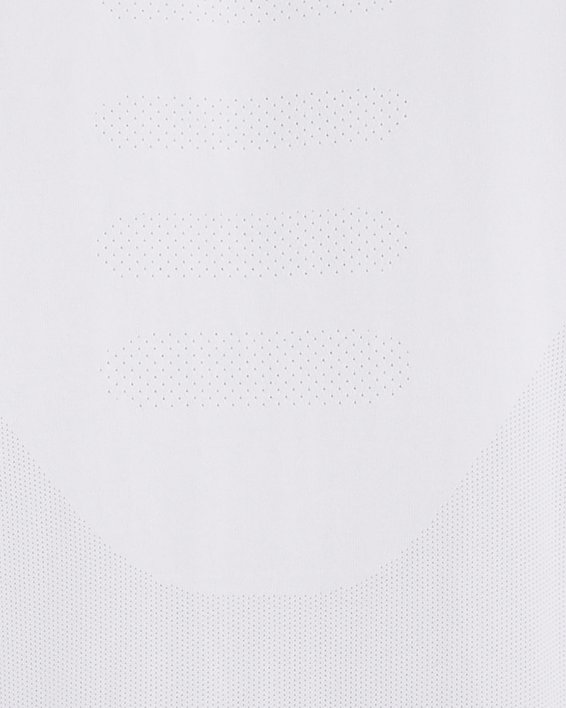 Men's UA Seamless Stride ¼ Zip, White, pdpMainDesktop image number 1
