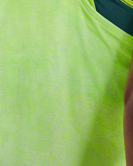 UA RUSH™ Cicada Laufunterhemd für Damen, Green, pdpMainDesktop image number 1