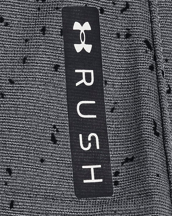 Women's UA RUSH™ Run Short Sleeve in Black image number 3