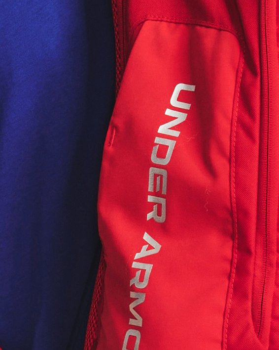 UA Contain Backpack in Red image number 6