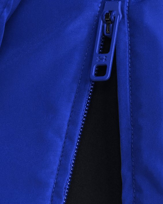 Men's UA Storm Session Run ½ Zip Jacket, Blue, pdpMainDesktop image number 4