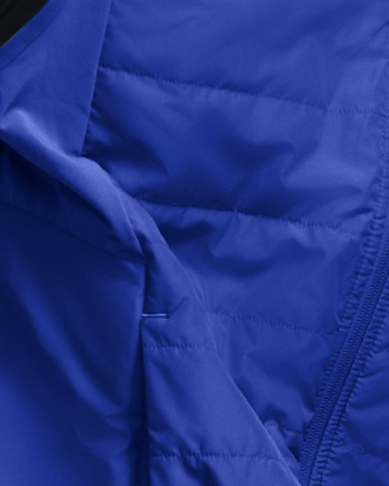 Men's UA Storm Session Run Vest, Blue, pdpMainDesktop image number 3