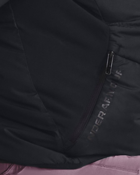 Women's UA Storm Session Hybrid Jacket in Black image number 2