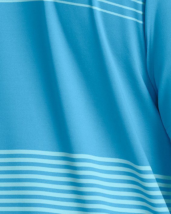 Męska koszulka polo UA Playoff 3.0 Stripe, Blue, pdpMainDesktop image number 1