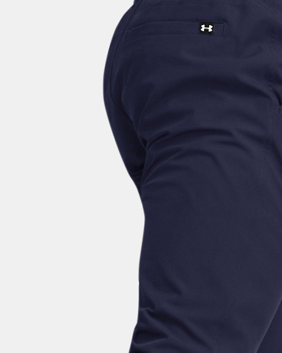 เสื้อโปโล UA Playoff 3.0 Stripe สำหรับผู้ชาย in Blue image number 2