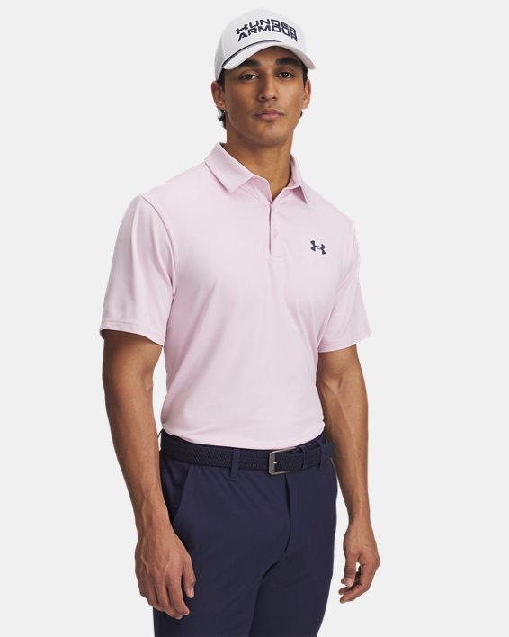 Under Armour Playoff 3.0 Stripe Golf Polo Shirt - Navy/Grey Under Armour Playoff 3.0 Stripe Golf Polo Shirt - Navy/Grey