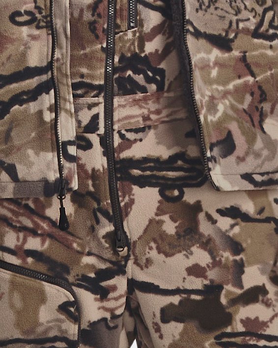 Winter Warm Camouflage Big and Tall Insulated Hooded
