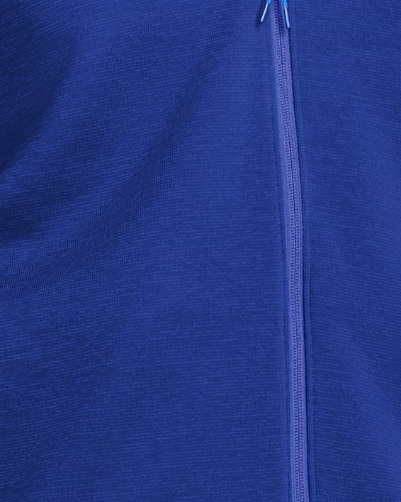 男士UA Essential Swacket運動外套 in Blue image number 0