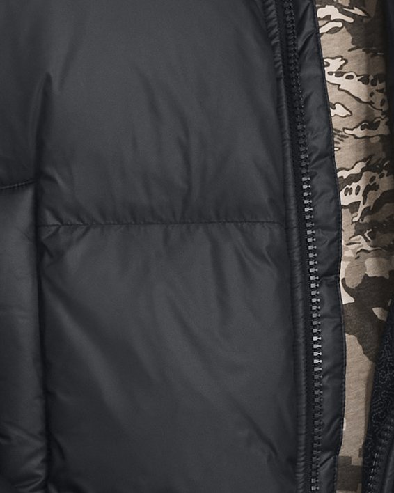 Men's ColdGear® Infrared Down Puffer Jacket, Black, pdpMainDesktop image number 0