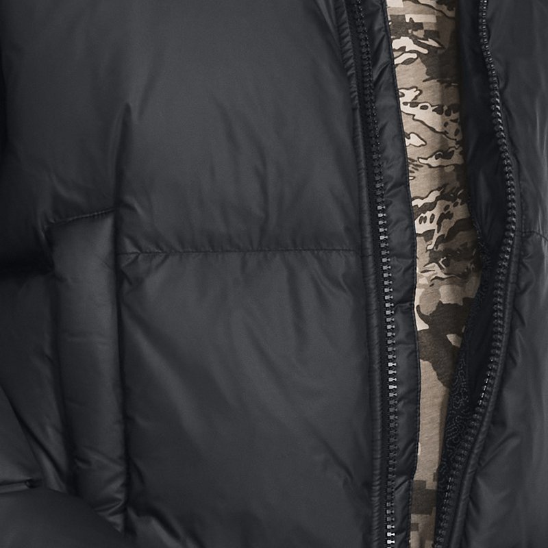 Under Armour Men's ColdGear® Infrared Down Puffer Jacket Black / Black XXL