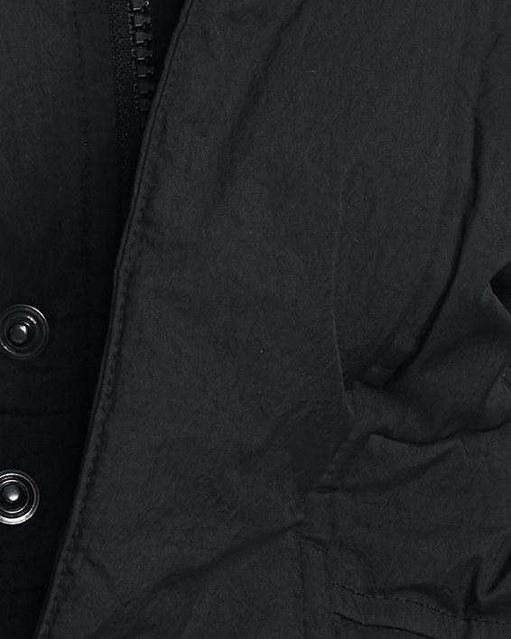 Men's ColdGear® Infrared Down Crinkle Jacket, Black, pdpMainDesktop image number 3