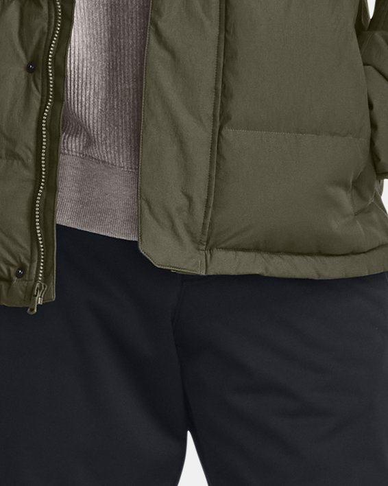 Men's ColdGear® Infrared Down Crinkle Jacket, Green, pdpMainDesktop image number 2