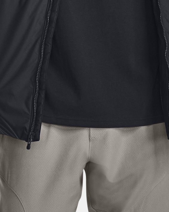 Men's ColdGear® Infrared Lightweight Down Jacket, Black, pdpMainDesktop image number 2