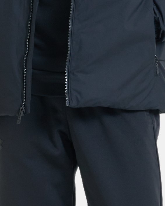 남성 ColdGear® Infrared 라이트웨이트 다운 재킷 in Black image number 3