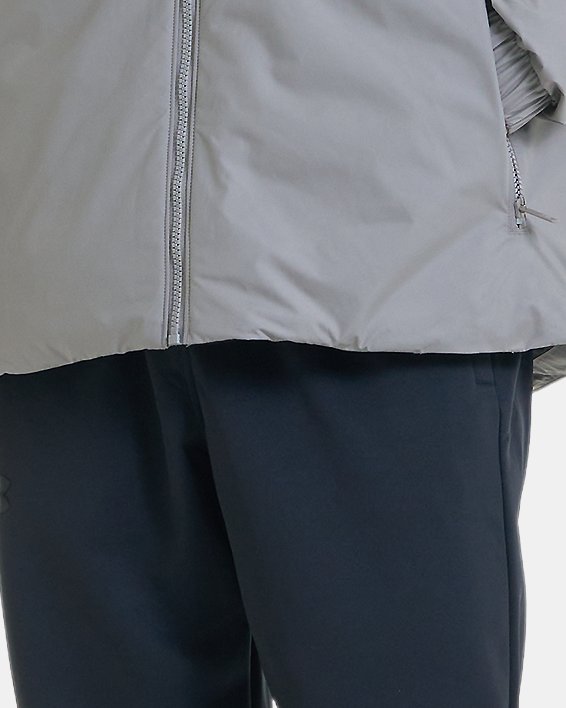 남성 ColdGear® Infrared 라이트웨이트 다운 재킷 in Gray image number 3