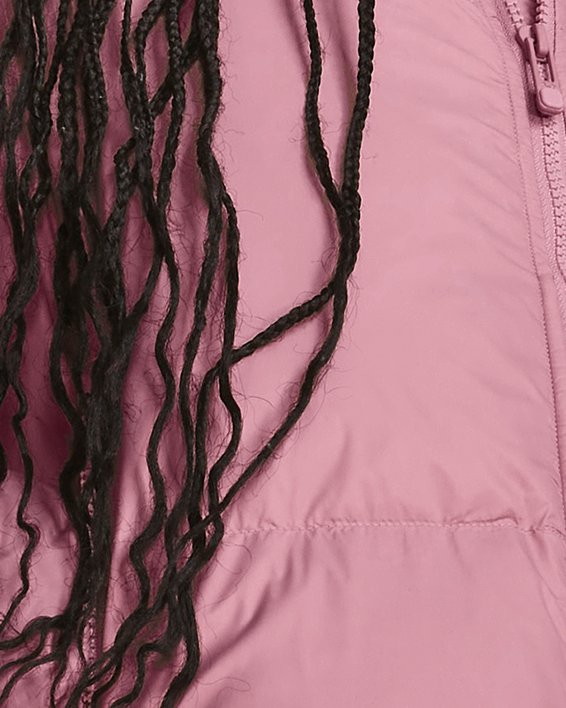 Women's ColdGear® Infrared Down Puffer Jacket, Pink, pdpMainDesktop image number 0