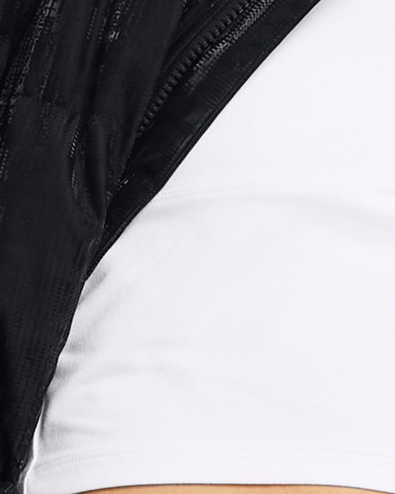Women's ColdGear® Infrared Down Puffer Shine Jacket, Black, pdpMainDesktop image number 0