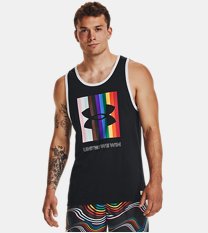 Camiseta sin mangas UA Pride para hombre