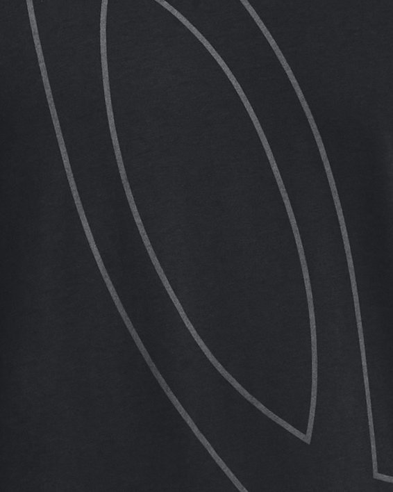 Men's UA Big Logo Short Sleeve in Black image number 0