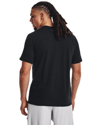 남성 UA 배스킷볼 로고 반팔 image number 1