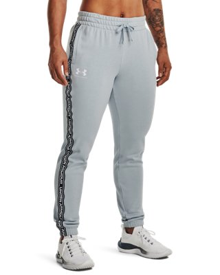 Women's UA Rival Terry Joggers, Blue, pdpMainDesktop image number 0