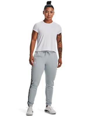 Women's UA Rival Terry Joggers, Blue, pdpMainDesktop image number 2