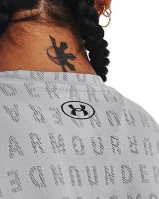 Women's UA Velocity Wordmark Jacquard Short Sleeve Under Armour