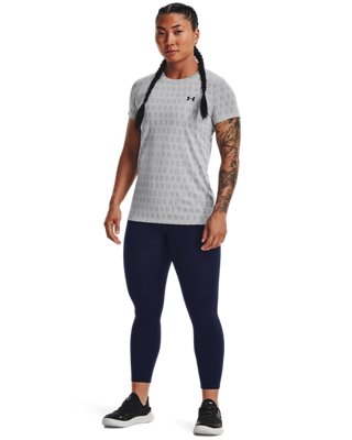 Women's UA Velocity Wordmark Jacquard Short Sleeve Under Armour