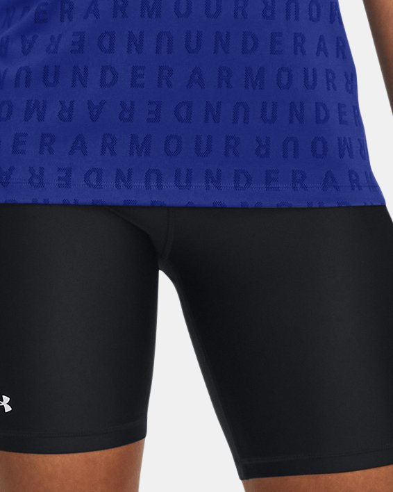 Women's UA Velocity Wordmark Jacquard Short Sleeve