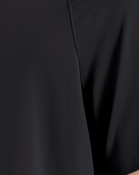 Men's UA Meridian Short Sleeve in Black image number 3