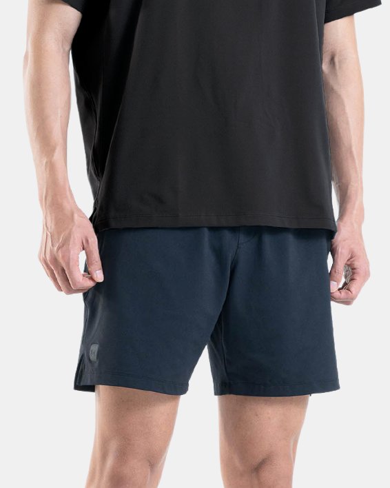 Men's UA Meridian Short Sleeve in Black image number 2