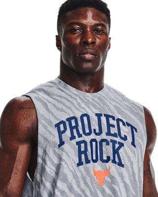 남성 프로젝트 락 쇼 유어 트레이닝 그라운드 슬리브리스 image number 4