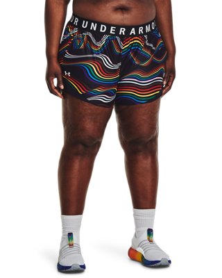 Women's UA Play Up Pride Shorts image number 0