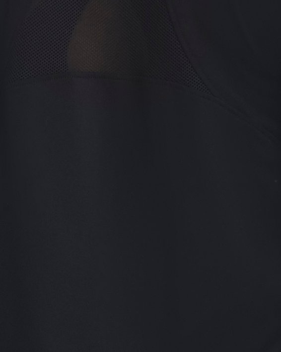 Women's UA RUSH™ Vent Short Sleeve in Black image number 1