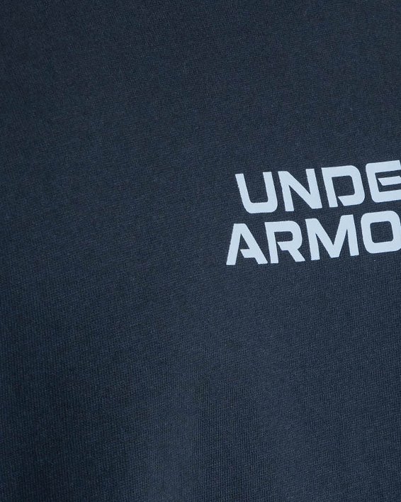 Unisex UA Outline Heavyweight Short Sleeve in Black image number 8