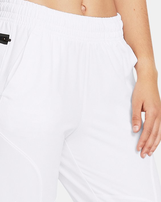 Pantalones UA Unstoppable Hybrid para mujer, White, pdpMainDesktop image number 2