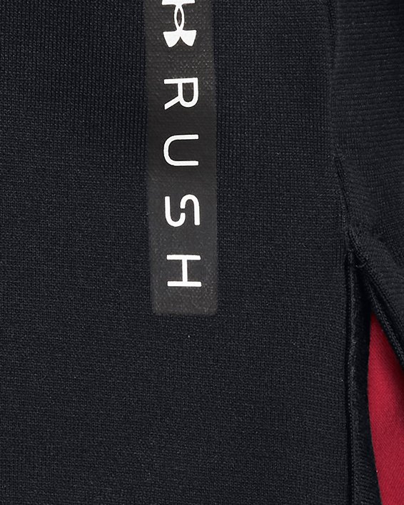 UA RUSH™ Energy 2.0 Kurzarm-Oberteil für Damen, Black, pdpMainDesktop image number 6