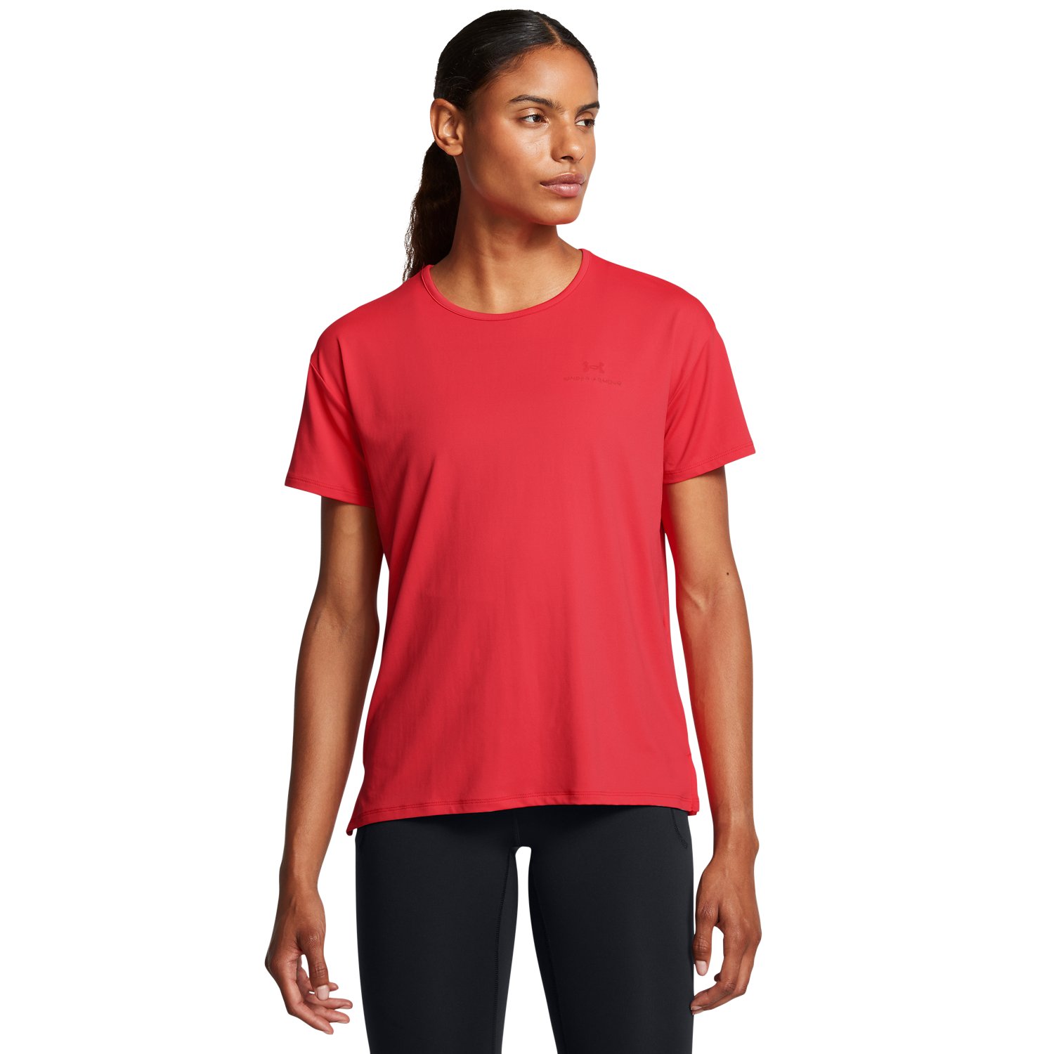 Street One Basic damesshirt met korte mouwen, groen (pijnboom), 36