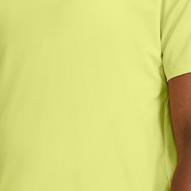 Camiseta de manga corta Under Armour RUSH™ Energy 2.0 para mujer Lime Amarillo / Negro L