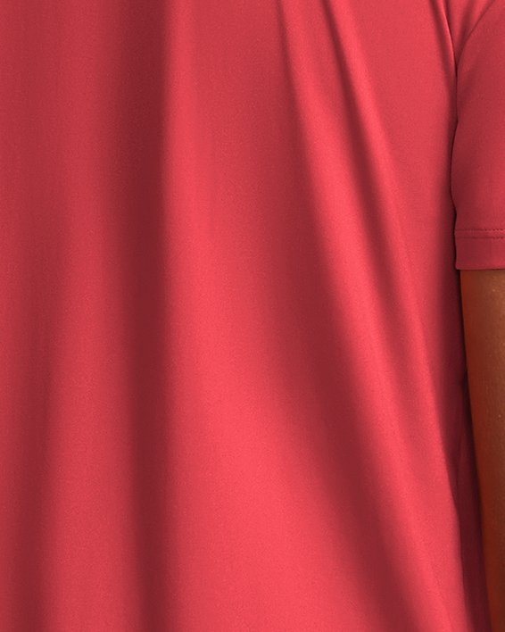 Camiseta de manga corta UA RUSH™ Energy 2.0 para mujer, Red, pdpMainDesktop image number 1