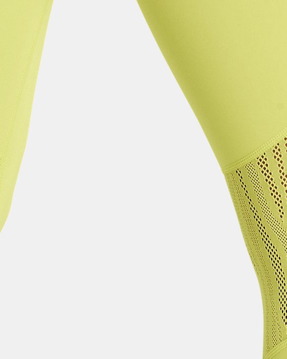 Women's UA RUSH™ SmartForm Leggings, Yellow, pdpMainDesktop image number 1