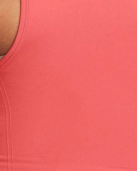 Camiseta sin mangas UA Train Seamless para mujer, Pink, pdpMainDesktop image number 1