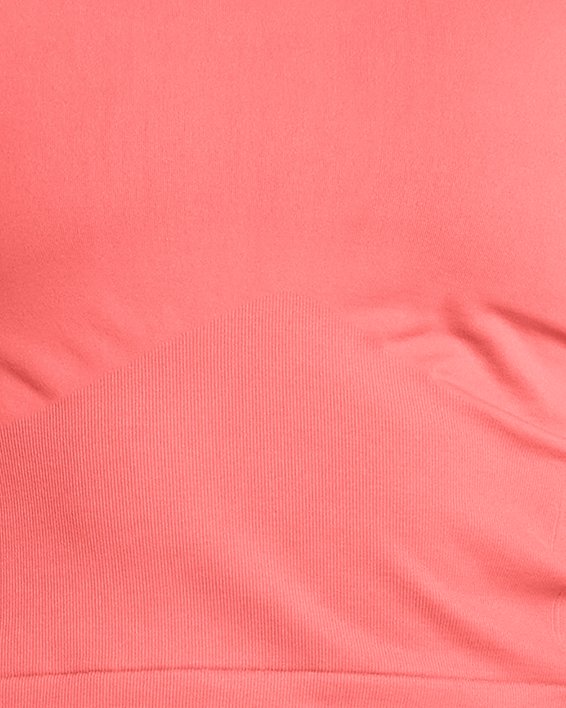 Haut à manches longues UA Train Seamless pour femme, Pink, pdpMainDesktop image number 0