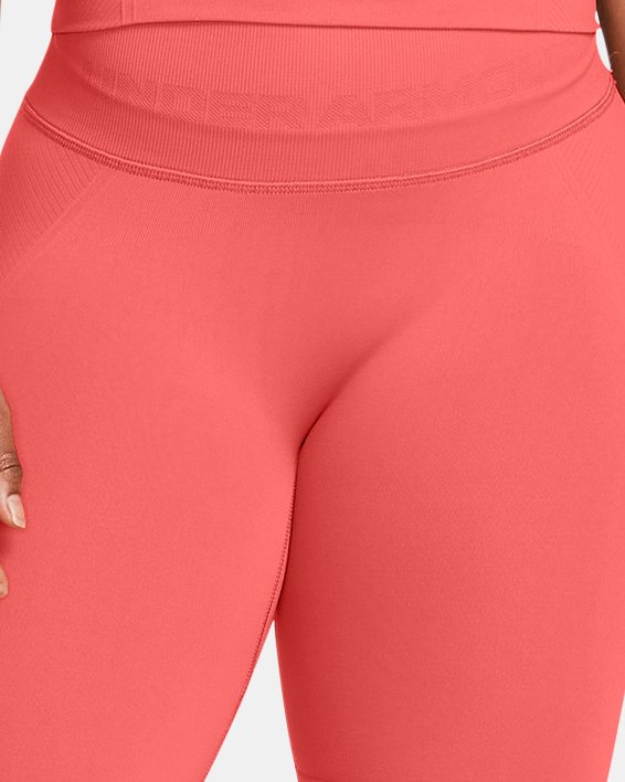 Women's UA Train Seamless Shorts, Pink, pdpMainDesktop image number 2
