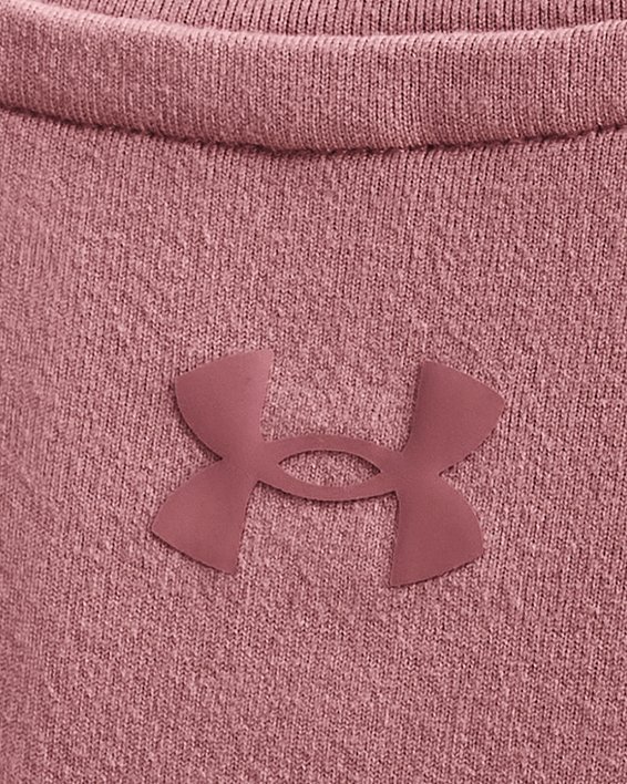 เสื้อแขนสั้น UA Meridian สำหรับผู้หญิง in Pink image number 3