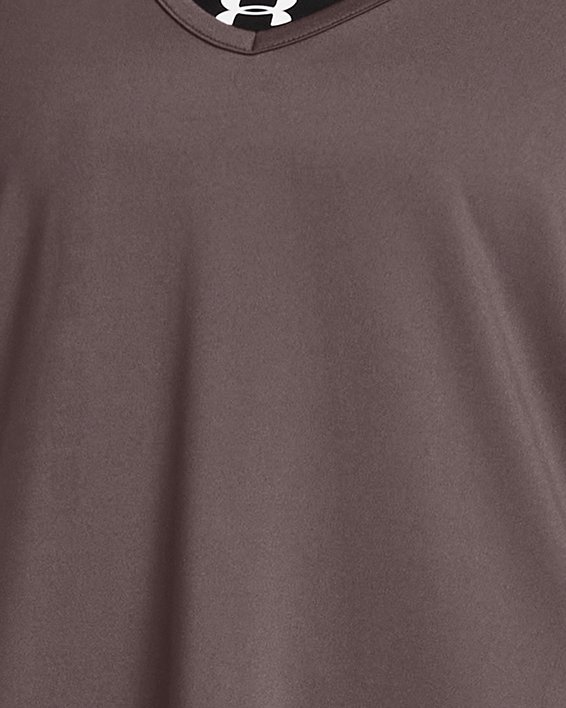 Women's UA Meridian Longline Long Sleeve in Gray image number 0