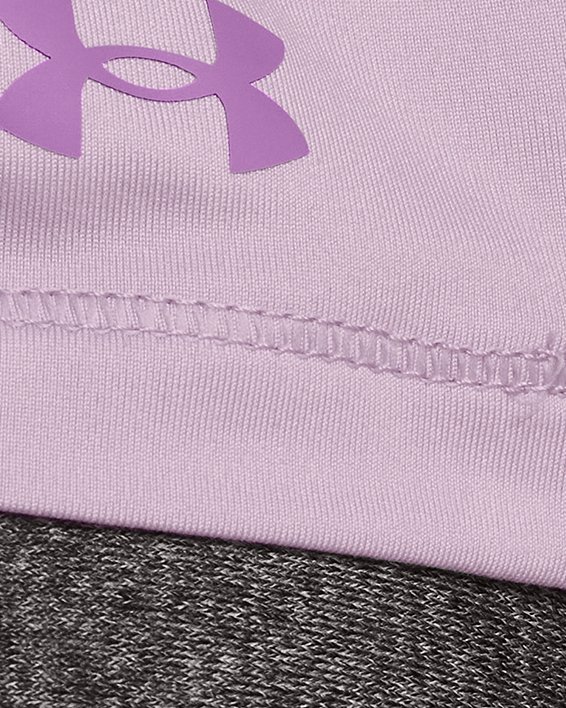 女士UA Motion短袖T恤 in Purple image number 2